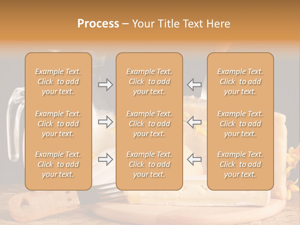 Parmesan Edible White PowerPoint Template