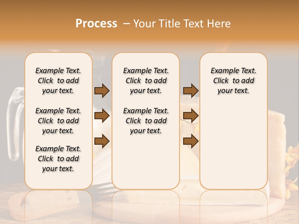 Parmesan Edible White PowerPoint Template