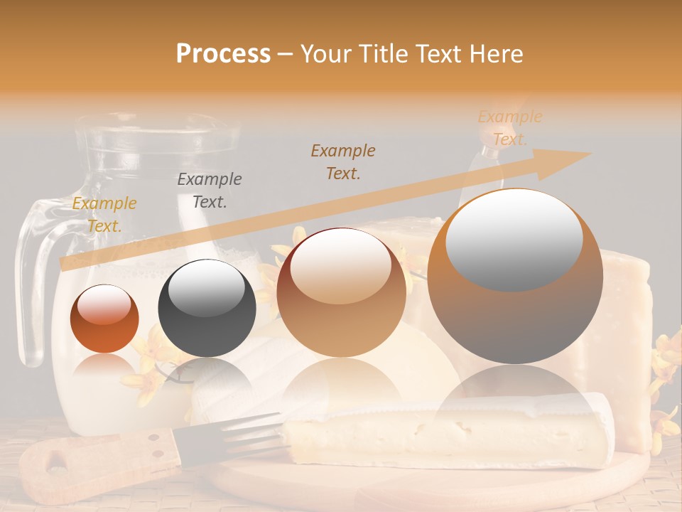 Parmesan Edible White PowerPoint Template