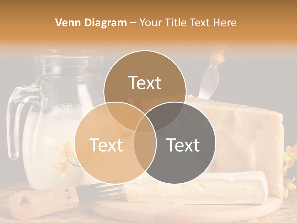 Parmesan Edible White PowerPoint Template