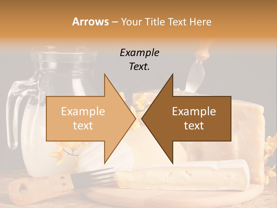 Parmesan Edible White PowerPoint Template