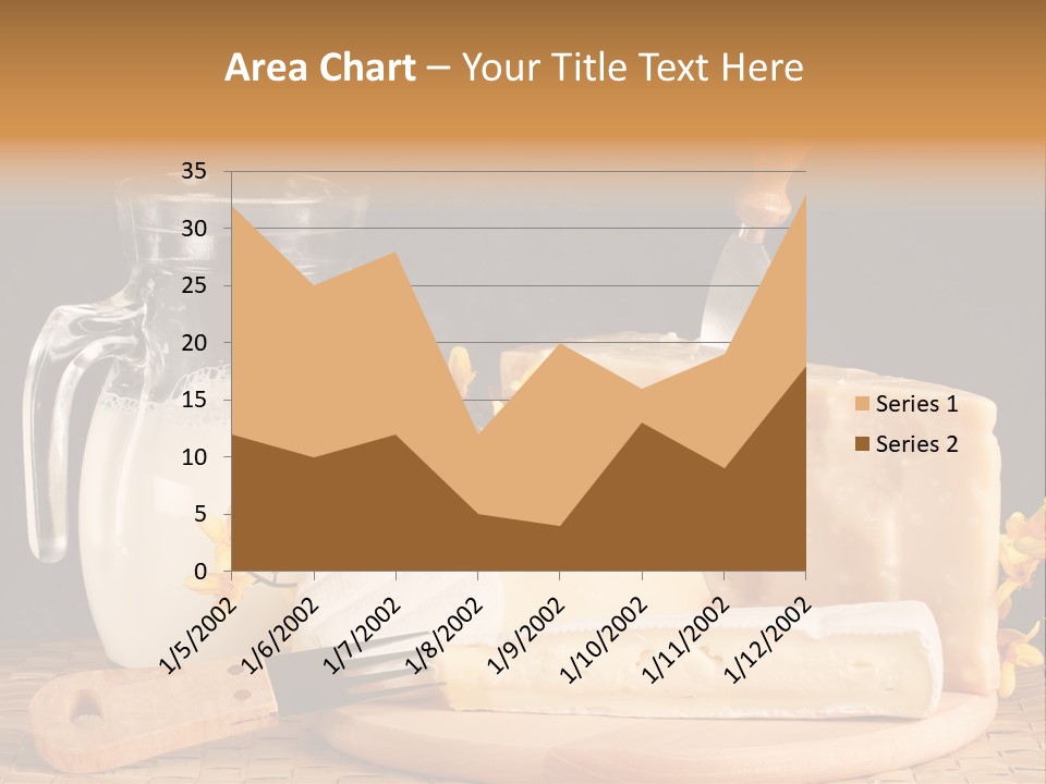 Parmesan Edible White PowerPoint Template