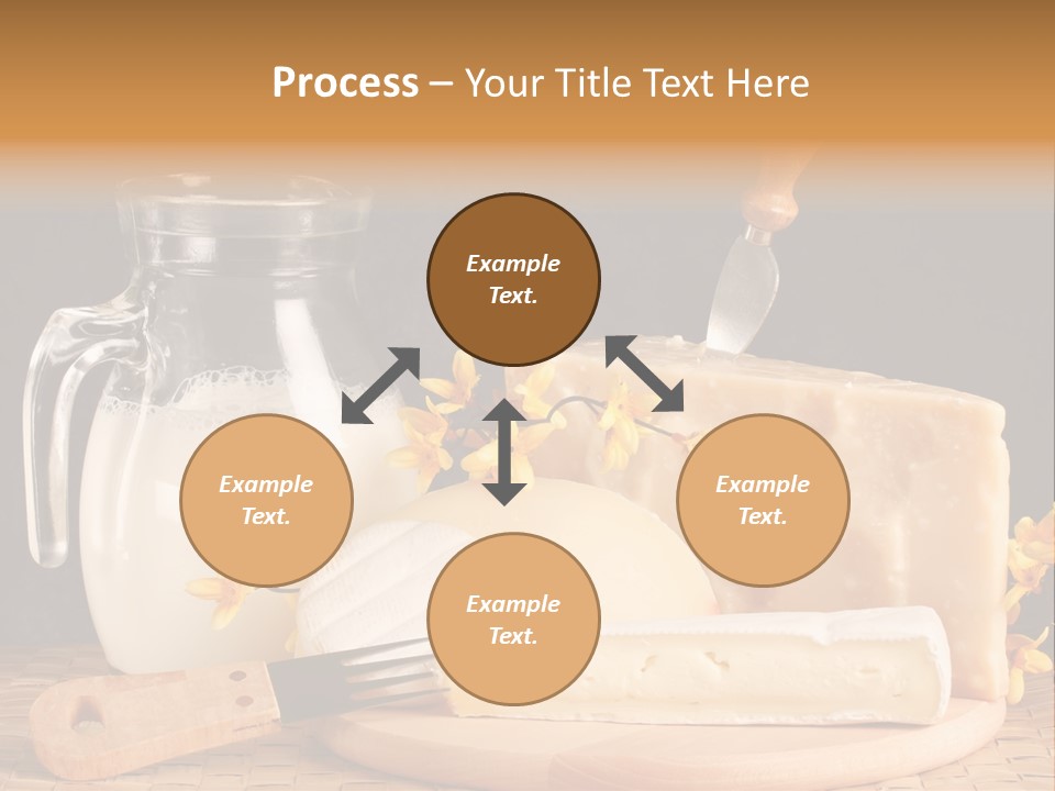 Parmesan Edible White PowerPoint Template