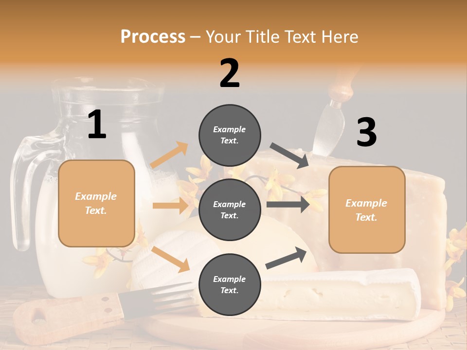 Parmesan Edible White PowerPoint Template