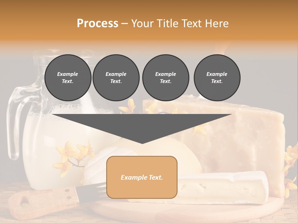 Parmesan Edible White PowerPoint Template