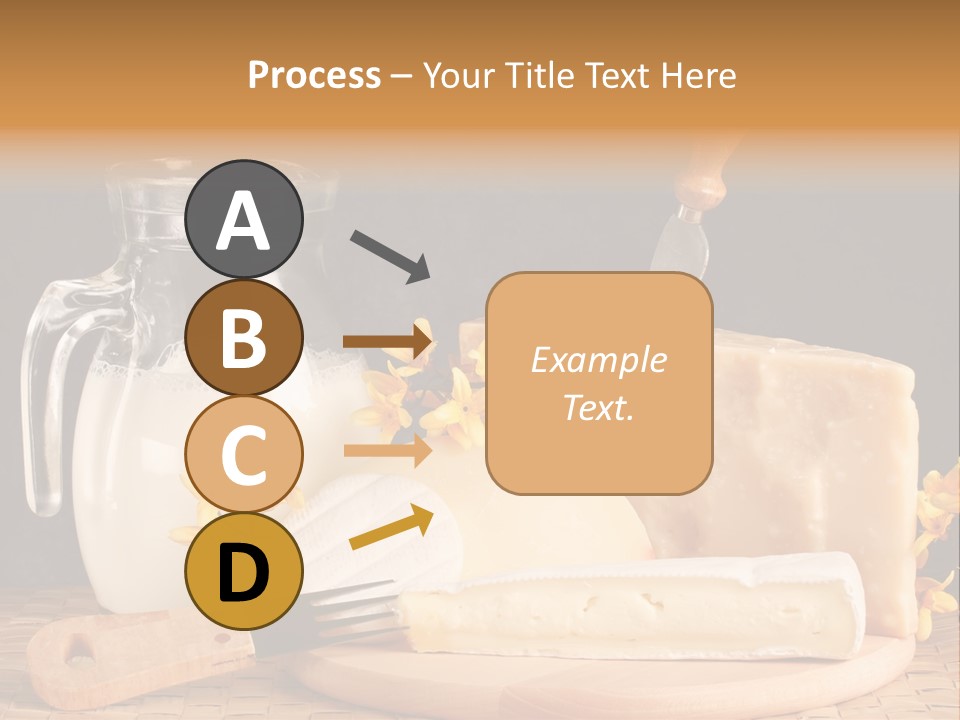 Parmesan Edible White PowerPoint Template