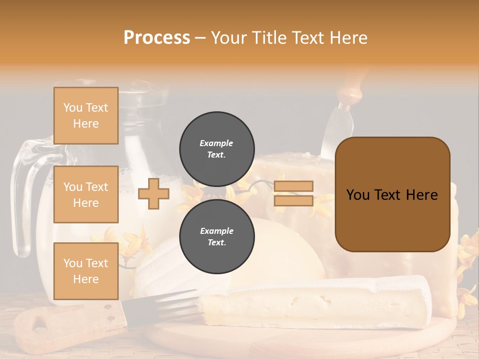 Parmesan Edible White PowerPoint Template