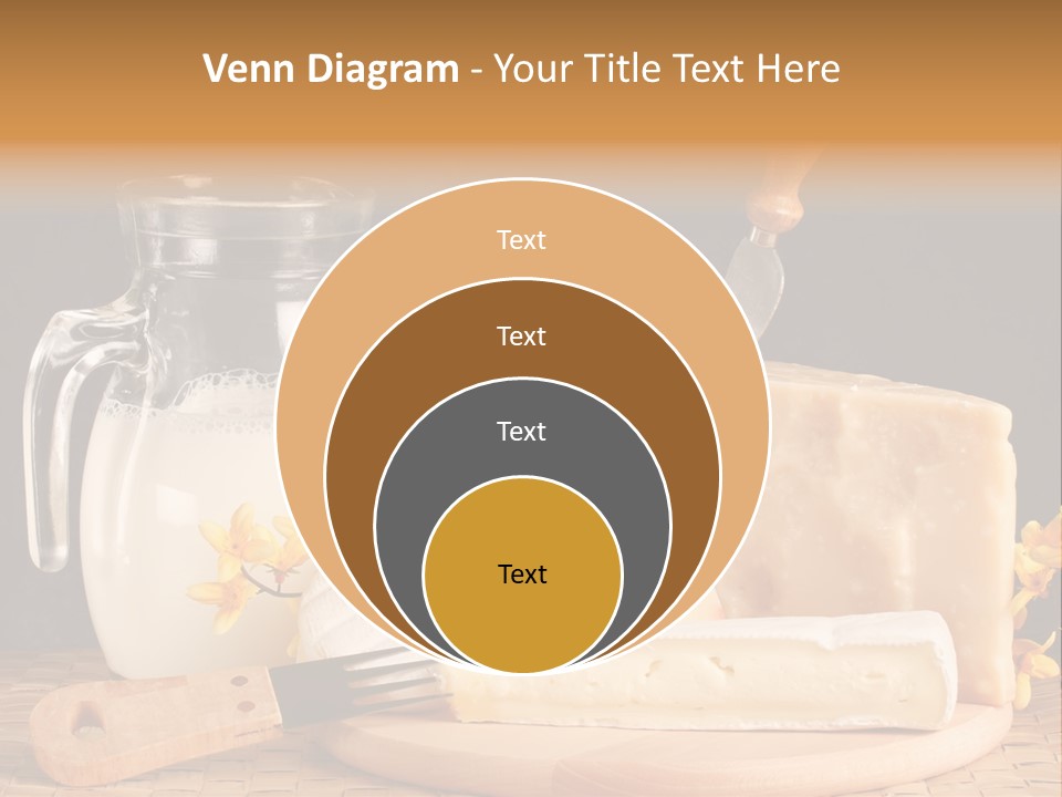 Parmesan Edible White PowerPoint Template