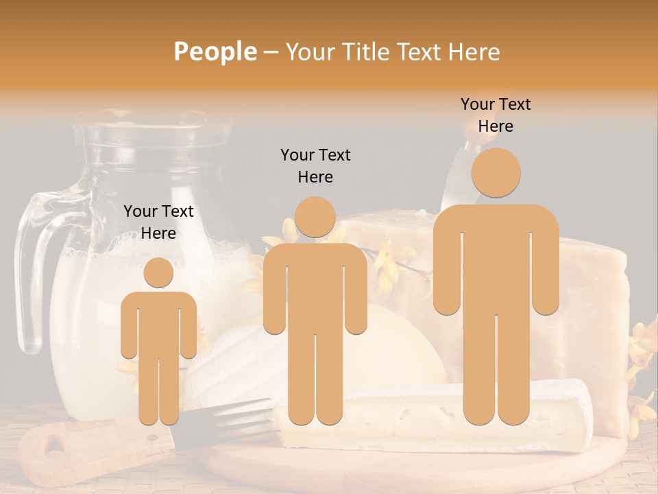 Parmesan Edible White PowerPoint Template