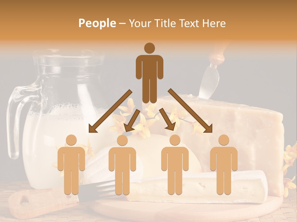 Parmesan Edible White PowerPoint Template