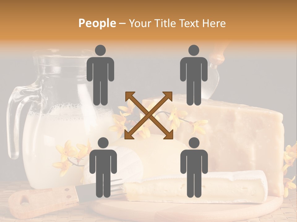 Parmesan Edible White PowerPoint Template
