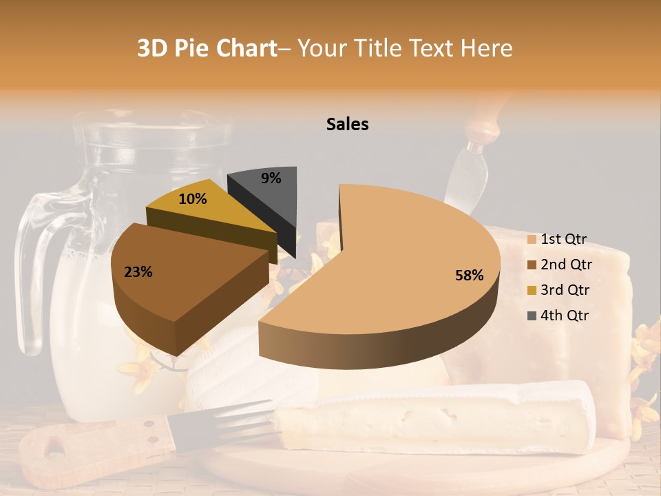 Parmesan Edible White PowerPoint Template