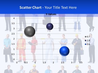 Society Throng Large PowerPoint Template