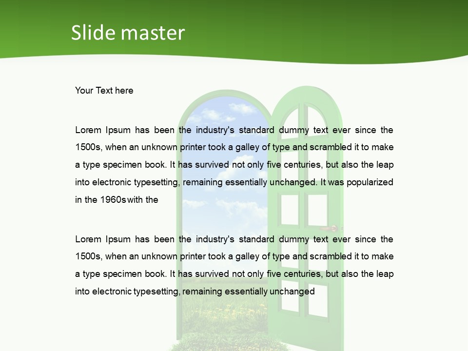 Parish Shape Religion PowerPoint Template