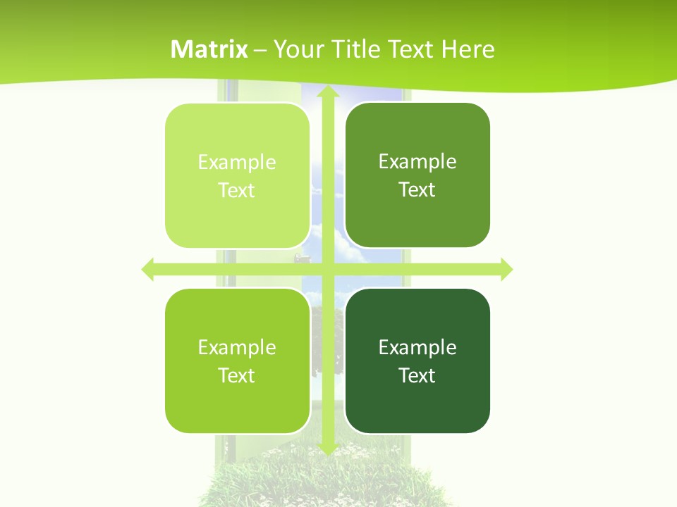 Usa Contrasts Snow PowerPoint Template