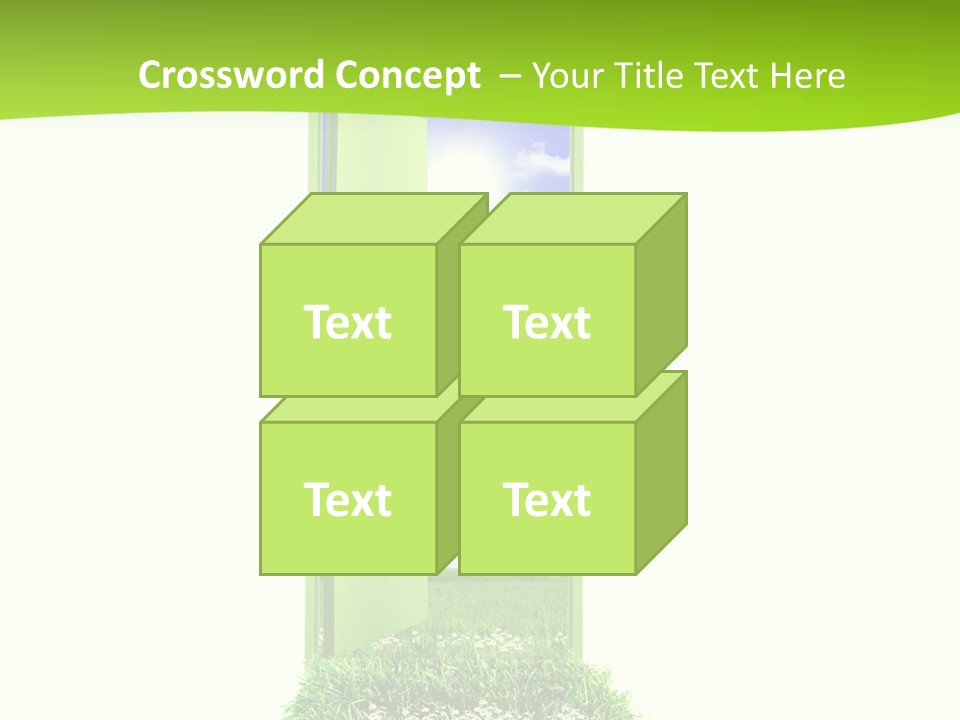 Usa Contrasts Snow PowerPoint Template