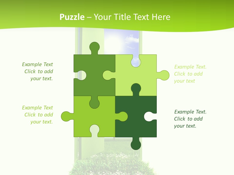 Usa Contrasts Snow PowerPoint Template