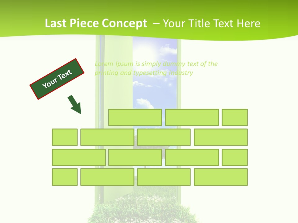 Usa Contrasts Snow PowerPoint Template