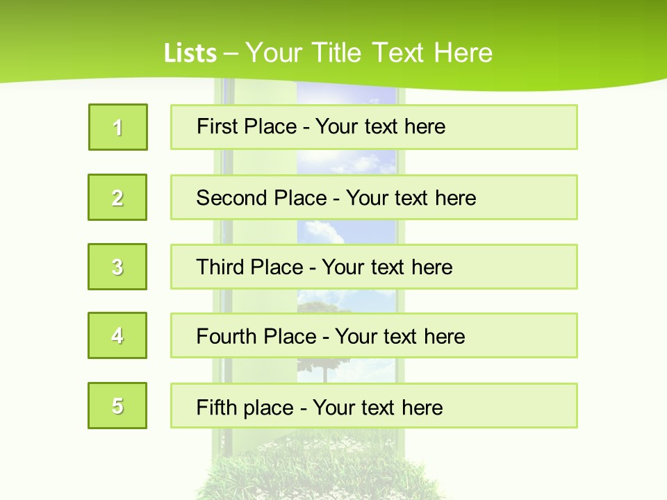 Usa Contrasts Snow PowerPoint Template