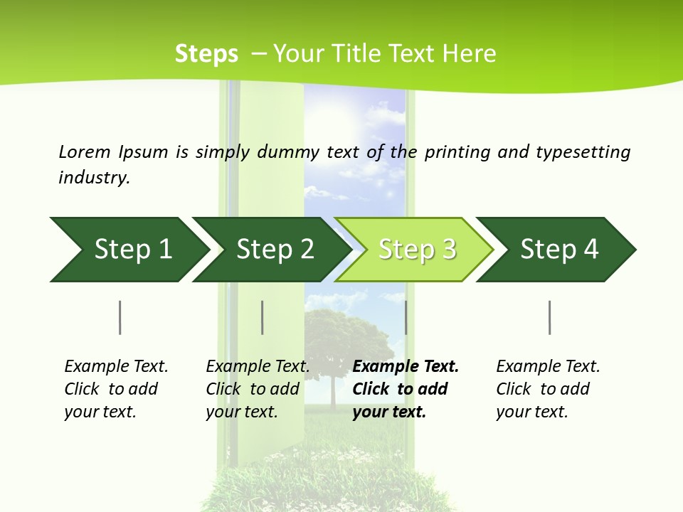 Usa Contrasts Snow PowerPoint Template