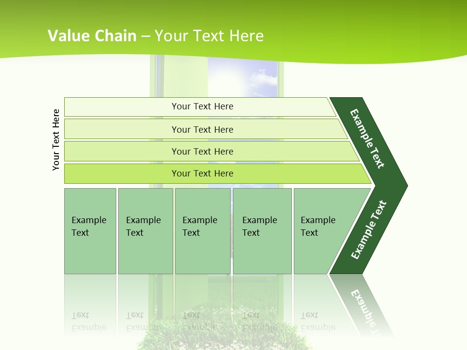 Usa Contrasts Snow PowerPoint Template