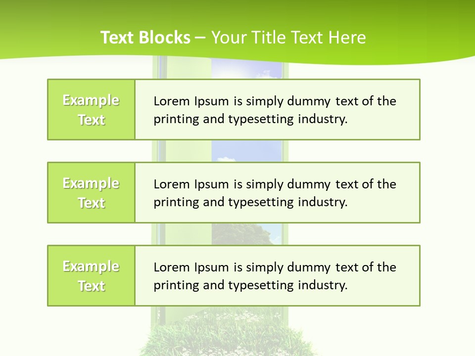 Usa Contrasts Snow PowerPoint Template