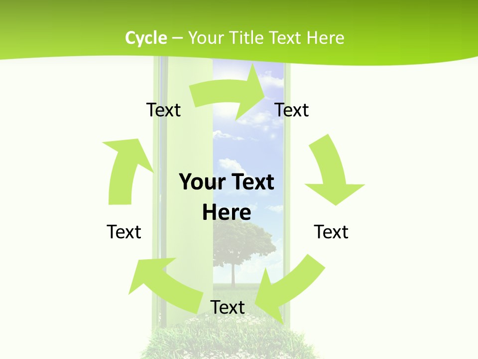 Usa Contrasts Snow PowerPoint Template