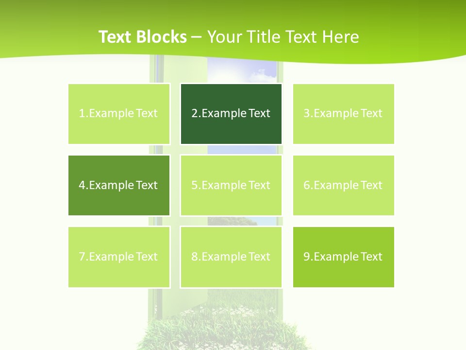 Usa Contrasts Snow PowerPoint Template