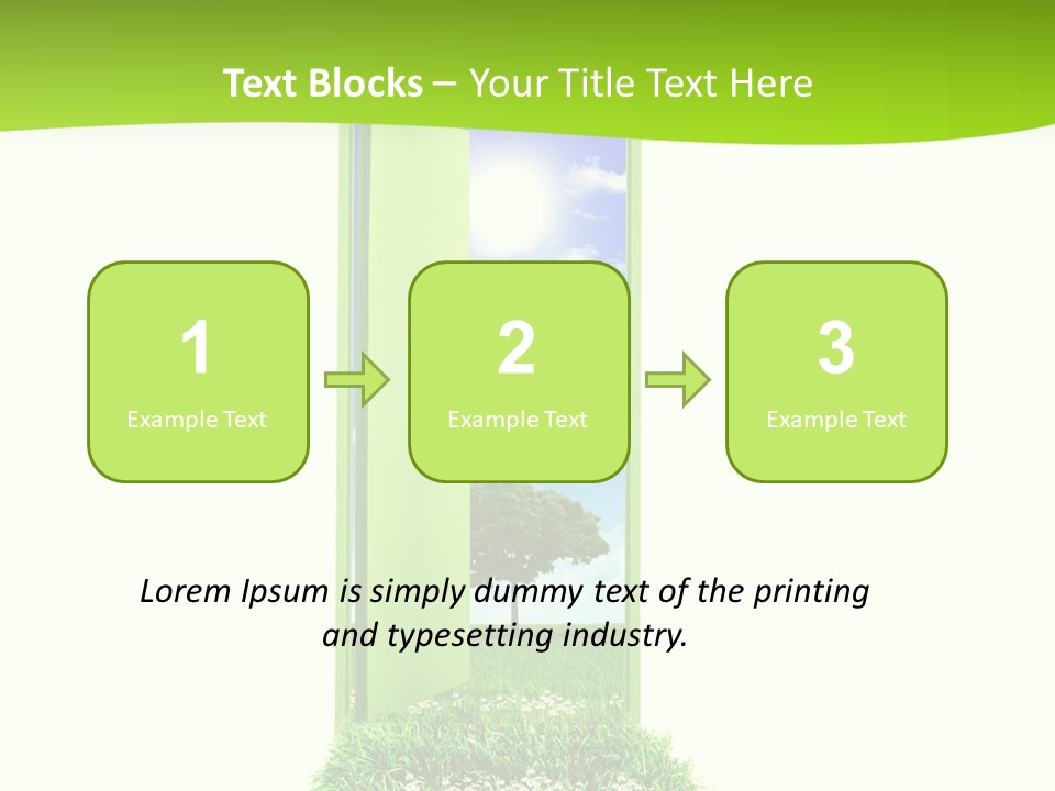 Usa Contrasts Snow PowerPoint Template