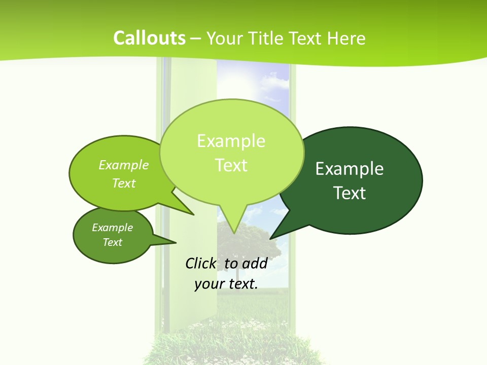 Usa Contrasts Snow PowerPoint Template