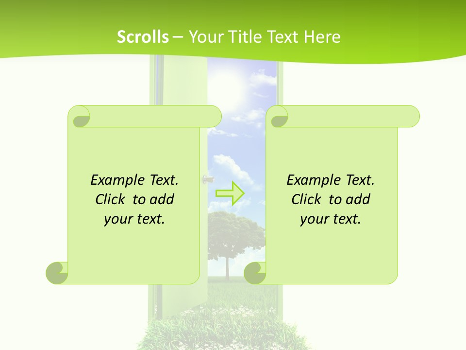 Usa Contrasts Snow PowerPoint Template