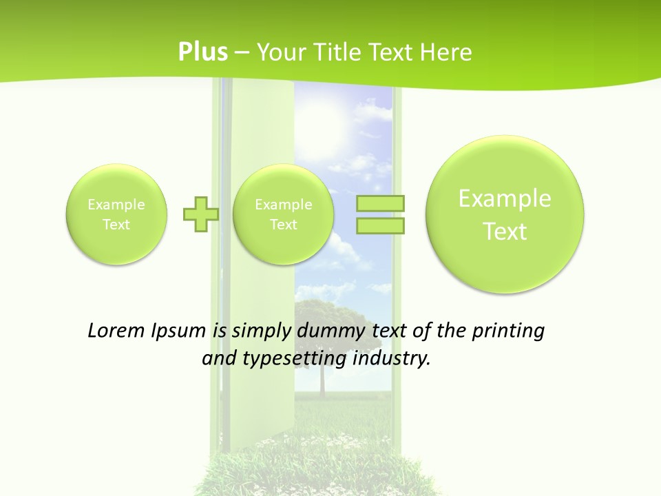 Usa Contrasts Snow PowerPoint Template