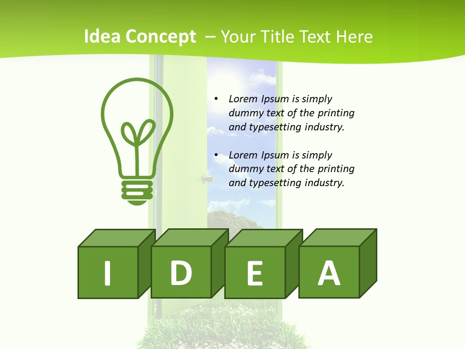 Usa Contrasts Snow PowerPoint Template