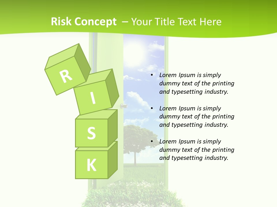 Usa Contrasts Snow PowerPoint Template