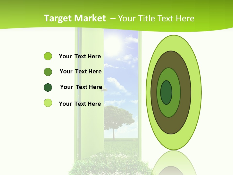 Usa Contrasts Snow PowerPoint Template