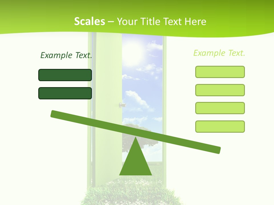 Usa Contrasts Snow PowerPoint Template
