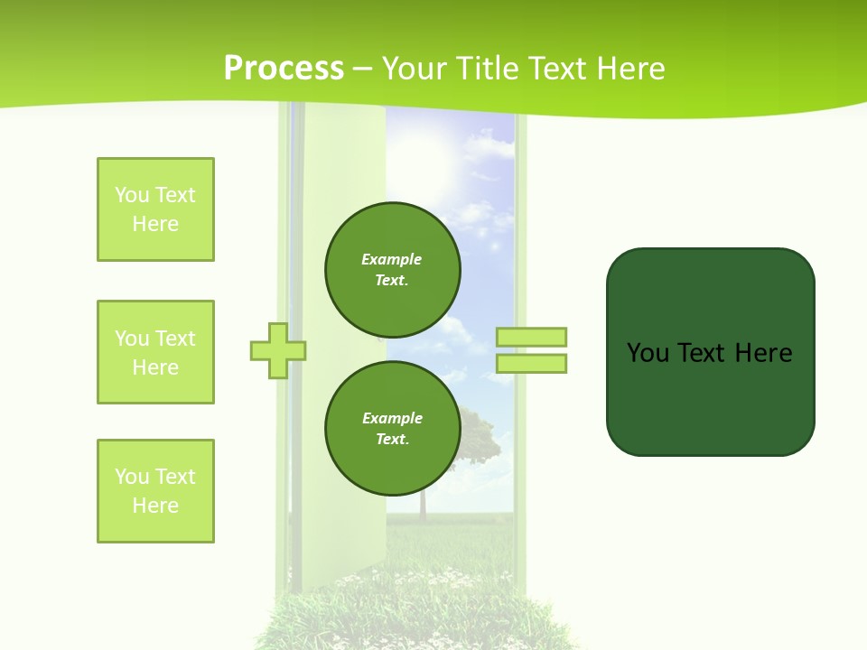 Usa Contrasts Snow PowerPoint Template
