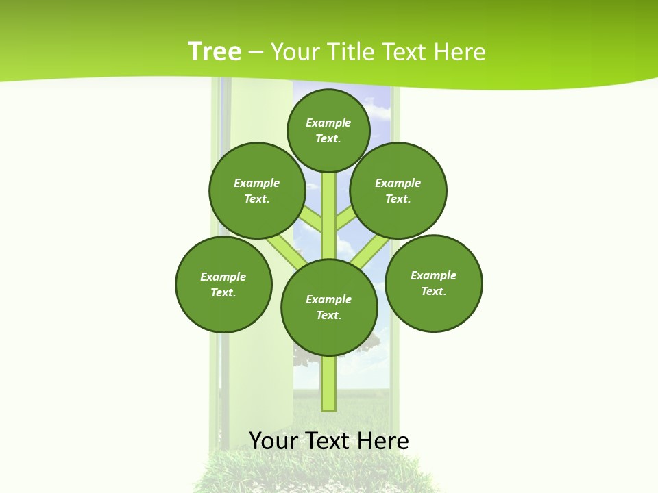 Usa Contrasts Snow PowerPoint Template