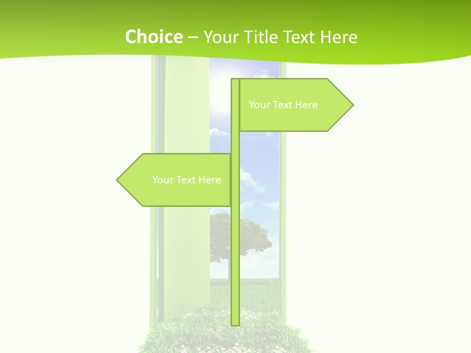 Usa Contrasts Snow PowerPoint Template