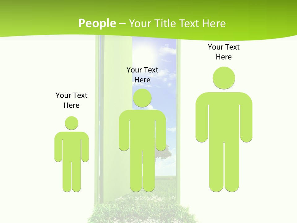 Usa Contrasts Snow PowerPoint Template