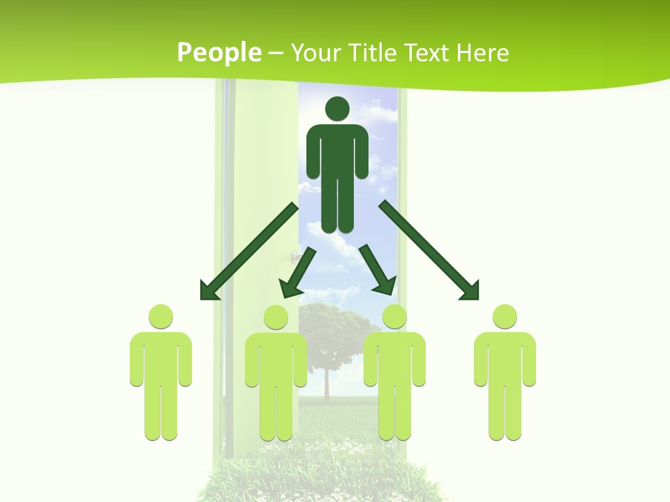 Usa Contrasts Snow PowerPoint Template