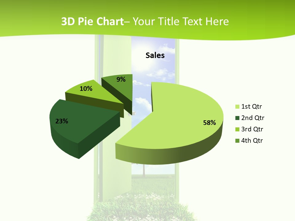 Usa Contrasts Snow PowerPoint Template