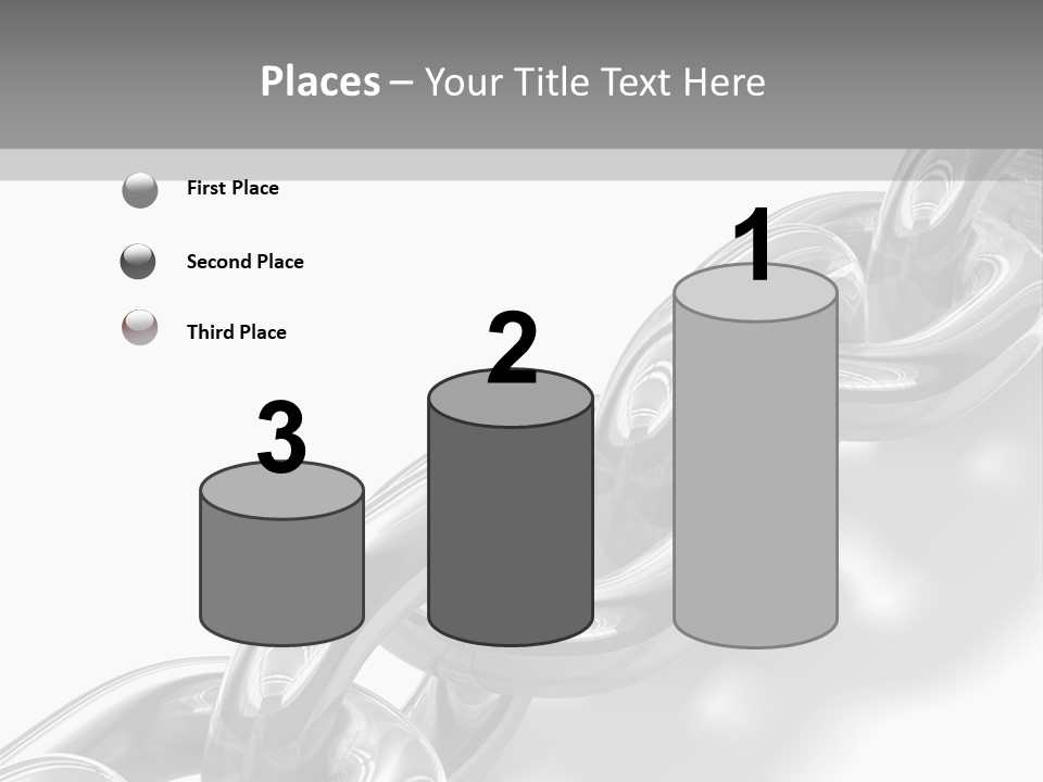 Metal Link Background PowerPoint Template