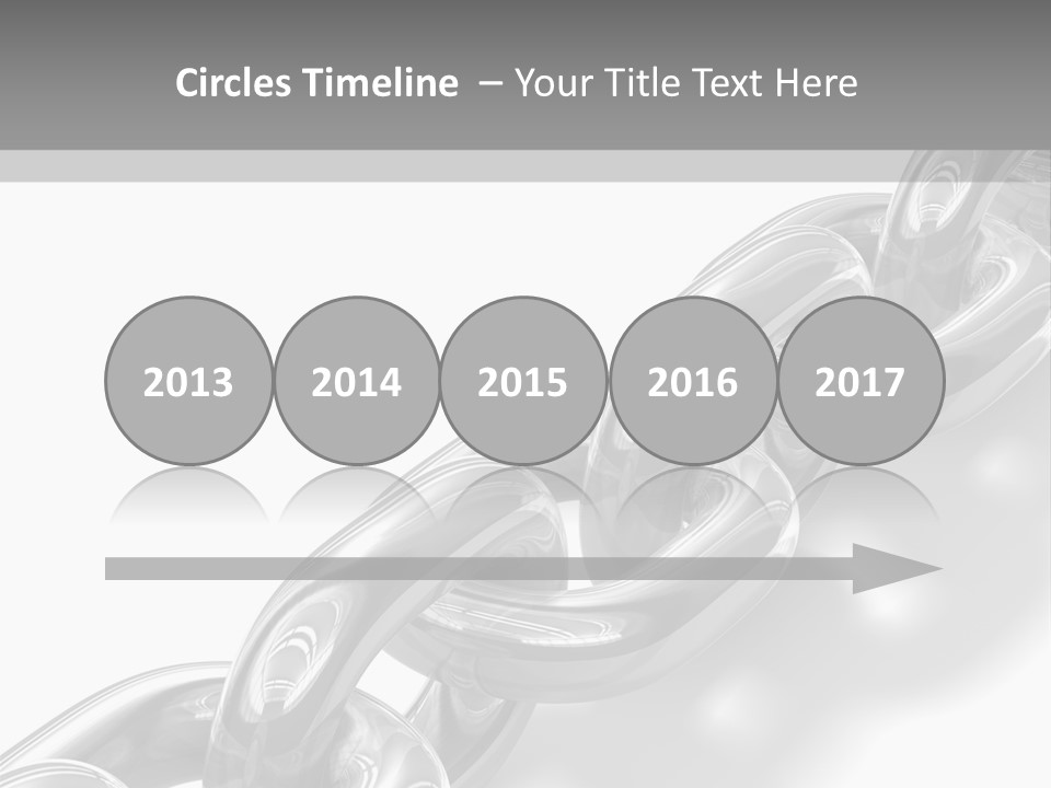 Metal Link Background PowerPoint Template