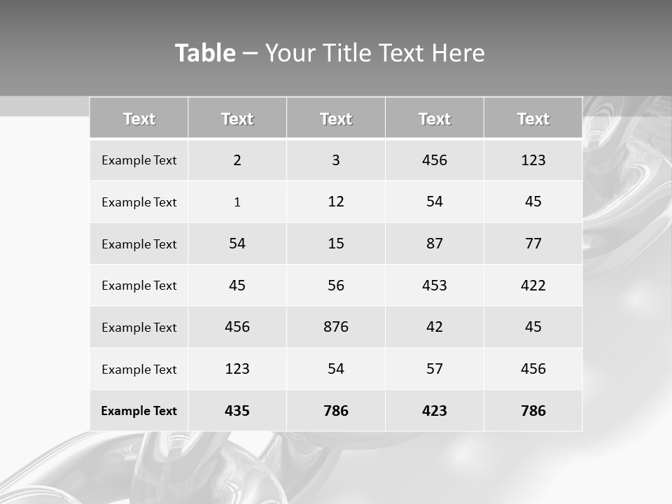Metal Link Background PowerPoint Template