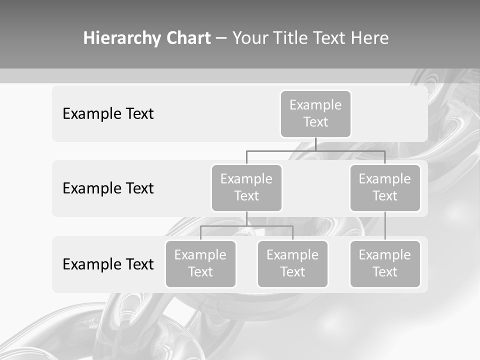 Metal Link Background PowerPoint Template
