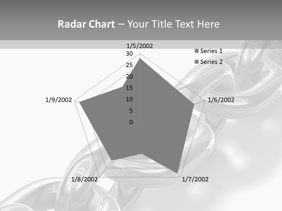 Metal Link Background PowerPoint Template