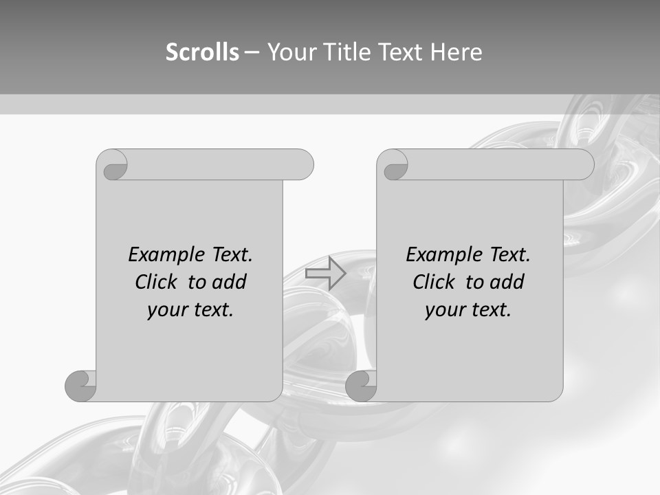 Metal Link Background PowerPoint Template