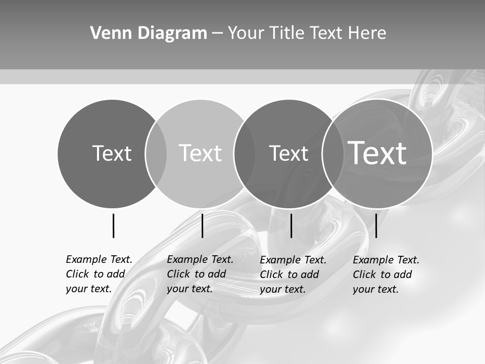 Metal Link Background PowerPoint Template