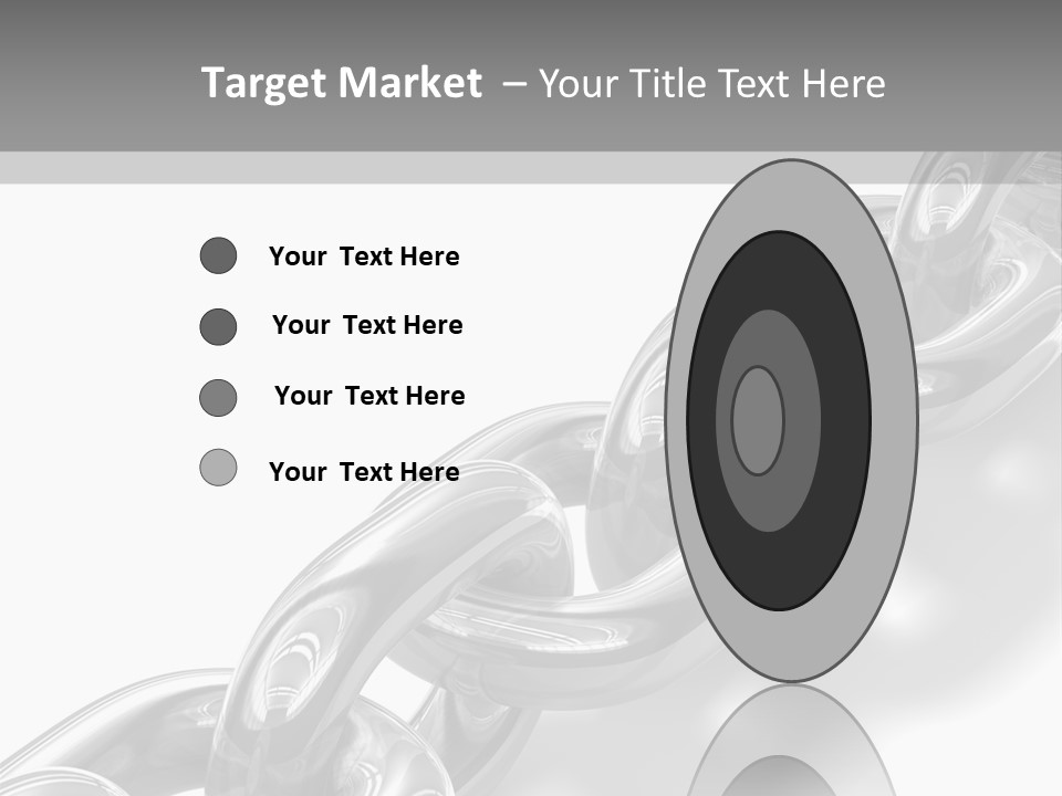 Metal Link Background PowerPoint Template